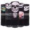 Latest FASHION scarf headwear multifunctional black skull fleece bandana