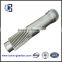Carbon steel hollow drive shaft for industrial machinery