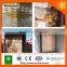 Orange Color Plastic Coated Temporary Fence Construction Site Fence
