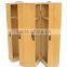 2015 year china suppliers selling FSC&SA8000 sliding lid Fashion High Quality handle wooden wine bottles box for wholesale