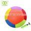 16 inch Inflatable Fabric covered beach ball for whole