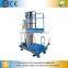 High Strength Aluminum Alloy Telescopic Mast Aerial Lift / ladder for man