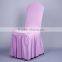 Wedding ruffled skirt spandex chair cover