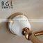 New design bathroom accessories Wall mounted Zinc alloy Gold finishing Towel shelf
