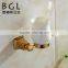 BAOGELI 2015 wall finishes for bathroom 12138 zine alloy bathroom accessories gold toothbrush cup