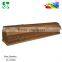 wholesale handcraft new walnut coffin