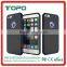 Wholesale mobile phone back cover PC+TPU shockproof combo plastic shell phone case for iphone 6 6s plus