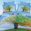 100% polyester 3D sublimation disperse printed quilt cover set