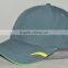Guangzhou hat factory professional custom 6 panel / 100% polyester/dark green/customised logo outdoor sports cap