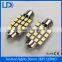 LED light Bulb Car Interior Light 36mm 3528 16smd festoon bulb 12v 5w