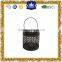 Hign quality black candle lantern,metal candle lantern hanging