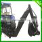 Mini farm tractor with front end loader and backhoe attachment 3 point PTO Type