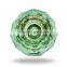 Cut Glass Mint Color Knob