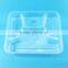 lunch box plastic Disposable bento office lunch box with dividers