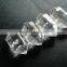 23*13mm Transparent Natura Crystal Quartz Half Hole Drilled Pendant Charm DIY Jewelry Findings Supplies 4140009