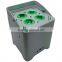 Three Years Warranty Rechargeable Uplight Wireless Battery Powered Par Can 6in1 RGBWA+UV 4x18w LED Par Light