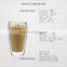  high borosilicate double wall coffee cups wholesale for 400 ml