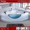 underwater massage bathtub/cheap fiber glass massage bathtub