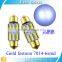 12v dc led light bulb car light 7014 6SMD c5w canbus festoon lights gold color car led interior lights