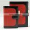 b5 thin leather ring binder 3 ring