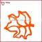 BT0118 Wholesale Leaves Shape Silicone Table Mat Insulating Pat Cup Mat Silicone Pot Holder Silicone Trivet