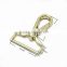 Gold Plating Bag Accessories Metal Dog Snap Hook Clasp