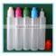 30 ml Unicorn Bottle 30ml PE BLACK plastic e liquid empty juice needle drip with cap