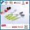 4-piece Plastic Handle Cutlery Set with Various Color