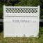 ASTM Certified & Lifetime Warranty 100% New White / Grey / Brown PVC Privacy Fence /Fence Privacy Screen, paneles de pvc precios