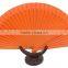 Pure Color Business Advertisement Folding Hand Fan With Custom Logo