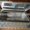 Aluminum tool box half door with shelf and drawers