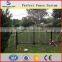 Powder Coated Galvanized Spear Top Cheap Steel Tube Fence Panels
