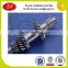ISO9001 Customized Perforated Gears shaft Supply by Dongguan tangxia shuangxin hardware products factory