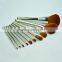 Nice Makeup Brush Set / Cosmetic Make Up Brush 10pc