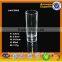 2015 new products in Wal-Mart transparent double walled glass cup