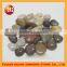 Bambi Sesame Gray marble river stone for home decoration