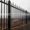 for street Decorative Black Cheap steel fence, factory direct production fence