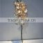 Home garden decoration 90cm hight dark blue Gold string Ascocenda artificial wedding flowers EQDL03 0403