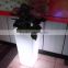 2017 New Design Color Changing Light Up LED Garden Clay Flowerpot / Planter Pot