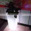 2017 New Design Color Changing Light Up LED Garden Clay Flowerpot / Planter Pot