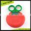 SC024A 3-1/4" Tomato shape PP handle stationery scissors with magnetic