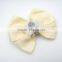 Hot sale removable decorative rhinestone buckle bow heel shoe clip for women