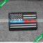 Custom Make Flag Design Embroidery Label