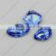 2015 Cheap high quality faceted crystal sew on fancy stones for dance garment