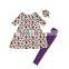 2017 New Arrival Elegant Spring Boutique Girl Clothing Easter Baby Flower Dresses For Infant Girls