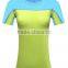 polyester round neck short sleeve t-shirt with dri-fit