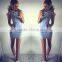 2016 Boho Sexy Women Sleeveless Hoodie Summer Beach Short Mini Dresss causal slim dress WHolesale