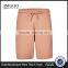 MGOO Foshan Manufacturer pink Ribbed Jersey Shorts Fashion Comfortable Draw String Raw Hem Knee Length Shorts