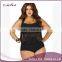 2016 Colorful plus Size Swimsuit Women high cut pretty one piece swimsuit