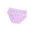 1pc 5 size cheap cotton mid waist breathable and comfortable girl underwear,lady underwear